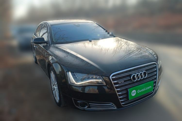 Used Audi A8 2011 A8L W12 6.3 FSI quattro Front Right 45 Deg