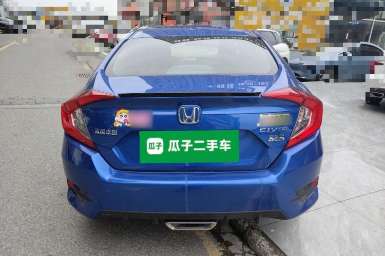 Used Honda Civic 2019 220TURBO CVT Dynamic Edition China VI Emission Standard Rear