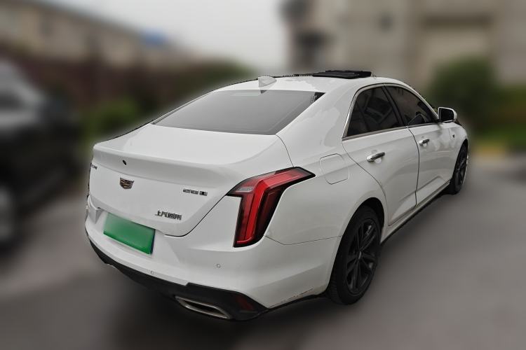 Used Cadillac CT4 2022 28T Luxury Edition Rear Right 45 Deg