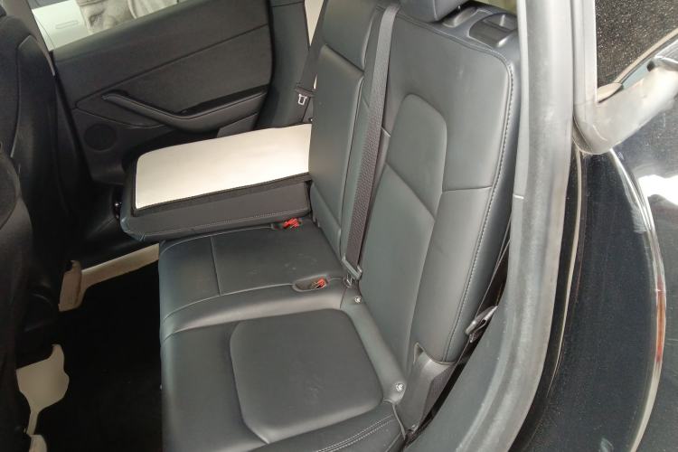 Used Tesla Model Y 2021 Standard Range Rear-Wheel Drive Version Left Rear Seat