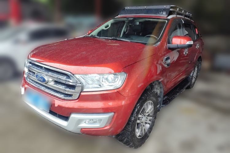 Used Ford Everest 2016 2.0T Gasoline Automatic 4x4 Luxury Edition Guazi used car, China used car export, Used car for sale, Used cars, Cheapest cars for sale