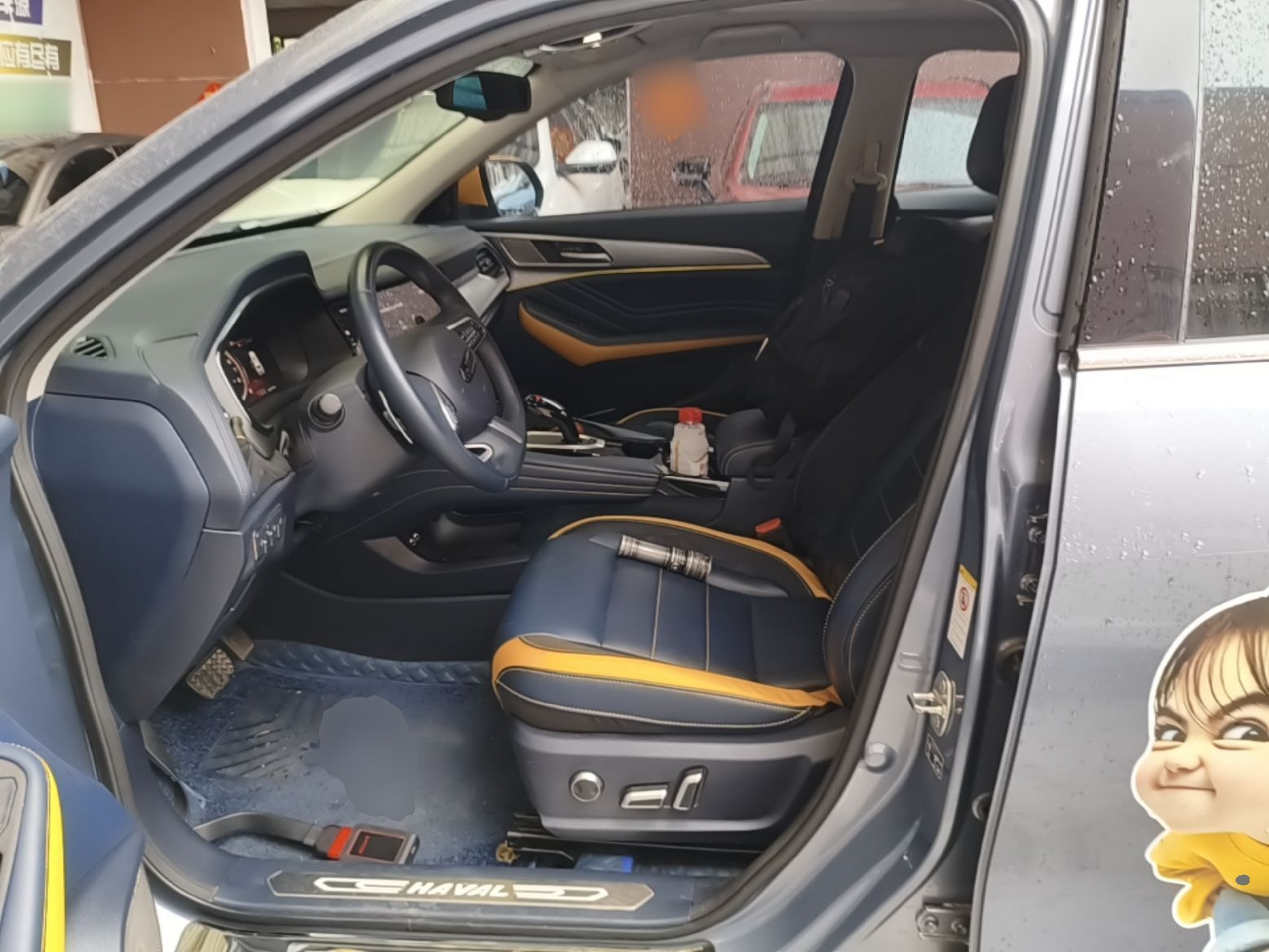 Interior delantero