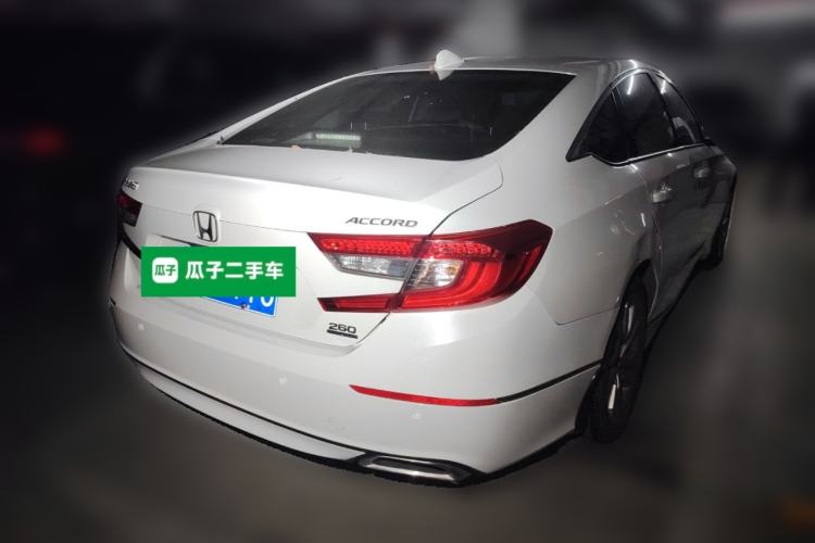 Used Honda Accord 2018 260TURBO Elite Edition China VI Rear Right 45 Deg