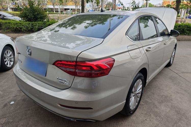 Used Volkswagen Lavida 2019 280TSI DSG Comfort Edition China VI standard Rear Right 45 Deg