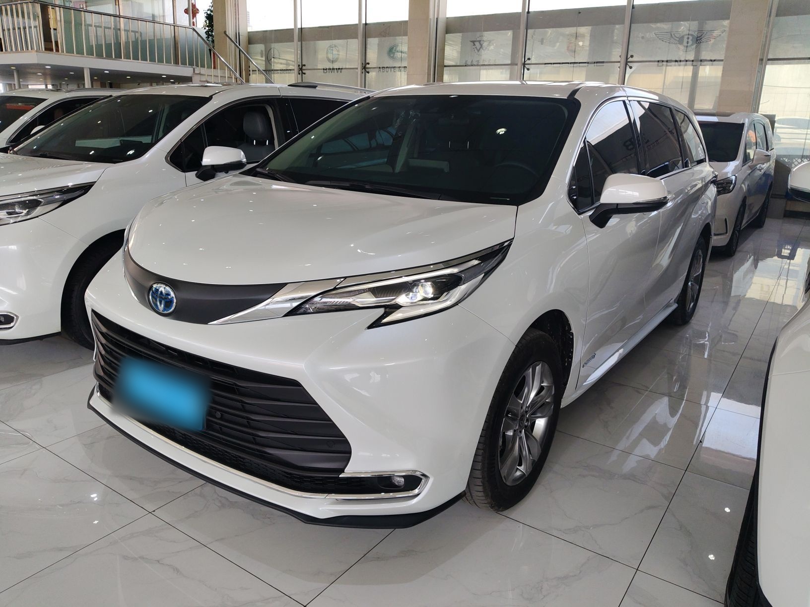 تحت مقدمة السيارة