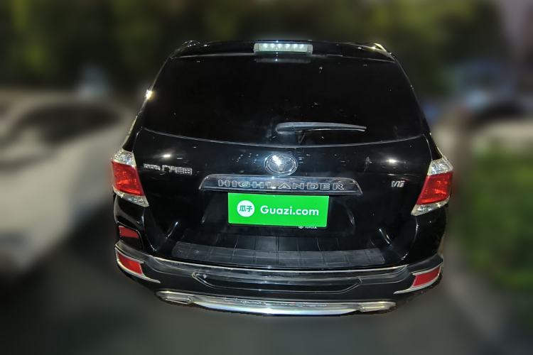 Used Toyota Highlander 2012 2.7L Two-Wheel Drive 7-Seater Luxury Edition Rear