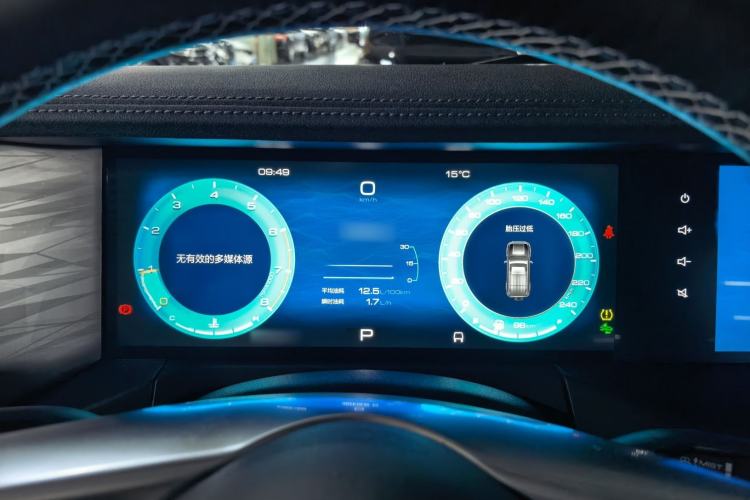 Used Tank 300 2021 City Edition 2.0T—Truly Stylish Instrument Cluster