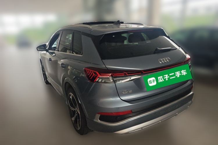 Used Audi Q4 e-tron 2023 50 e-tron quattro Visionary Edition Rear Left 45 Deg