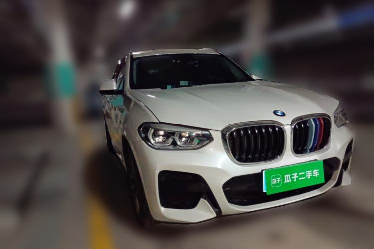 Used BMW X3 2021 xDrive25i M Sport Package Front Right 45 Deg