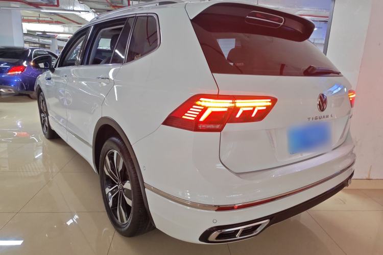 Used Volkswagen Tiguan L 2024 330TSI Automatic Two-Wheel Drive R-Line Enhanced Edition Rear Left 45 Deg