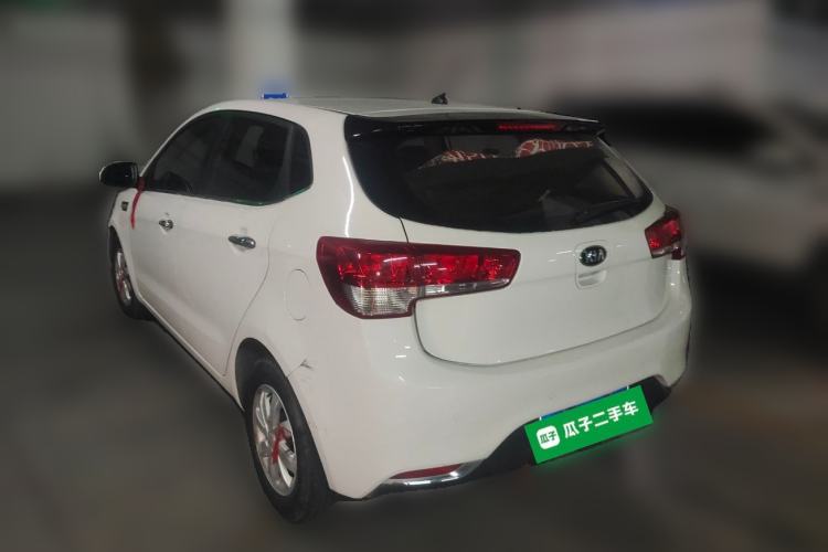 Used Kia K2 2015 Hatchback 1.4L AT GLS Cool Edition Rear Left 45 Deg