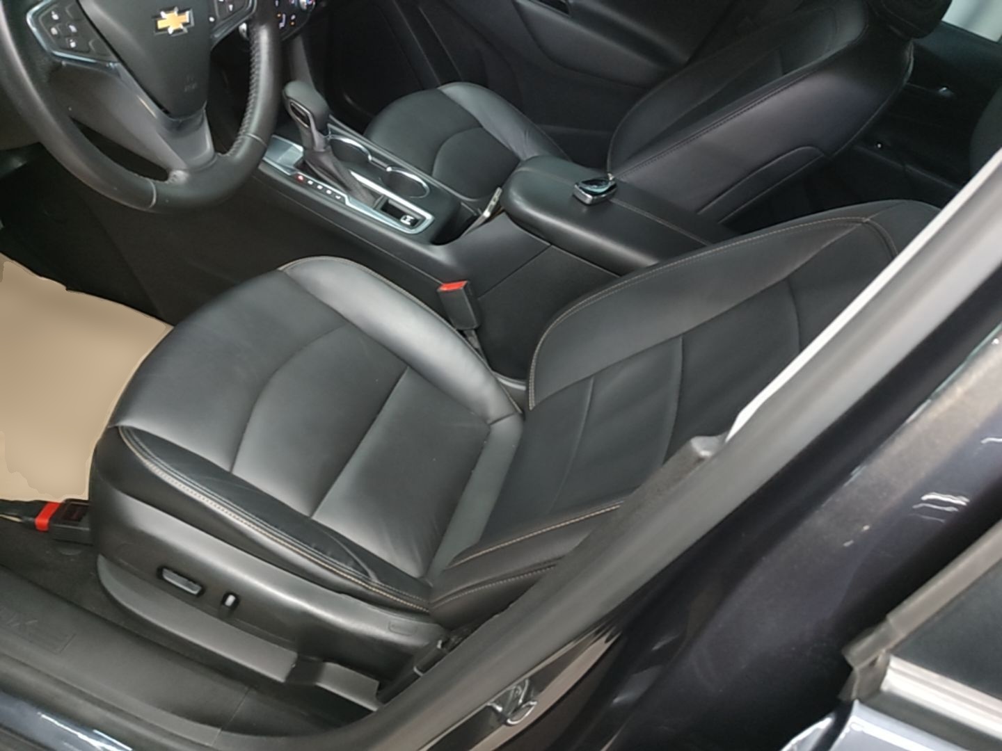 Vordere Reihe im Auto