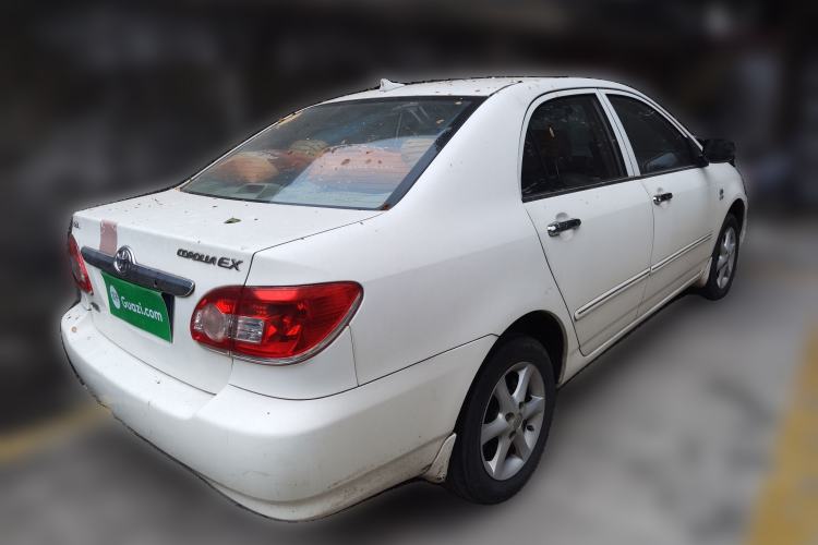 Used Toyota Corolla EX 2011 1.6L Automatic Classic Edition Rear Right 45 Deg