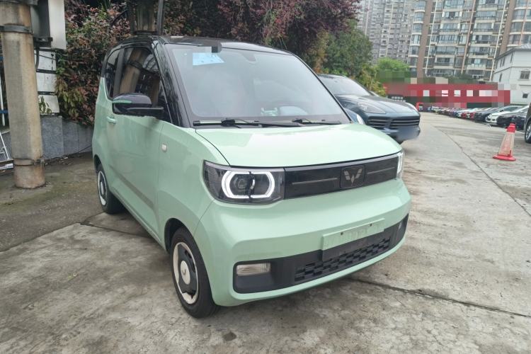 Used Wuling Hongguang MINIEV 2022 Macaron Colorful Edition Lithium-Ion Battery Front Right 45 Deg