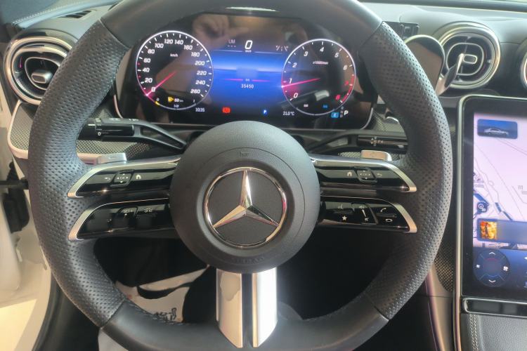 Used Mercedes-Benz C-Class 2024 Restyled C 260 L Sport Edition Steering Wheel