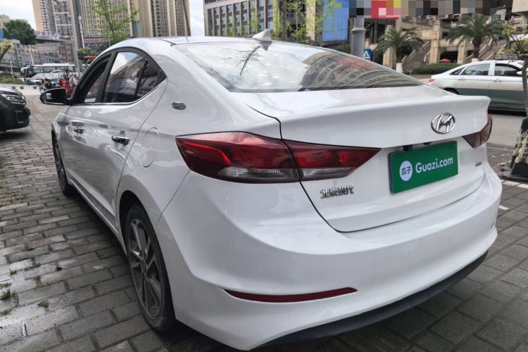 Used Hyundai Elantra (6th Generation / Lingdong) 2018 1.6L Automatic 15th Anniversary Special Edition Rear Left 45 Deg