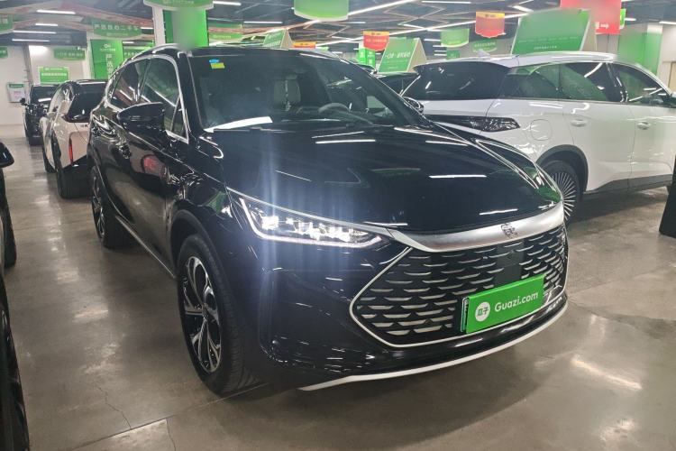 Used BYD Tang New Energy 2025 Intelligent Driving Version DM-i 115KM Flagship Edition Front Right 45 Deg