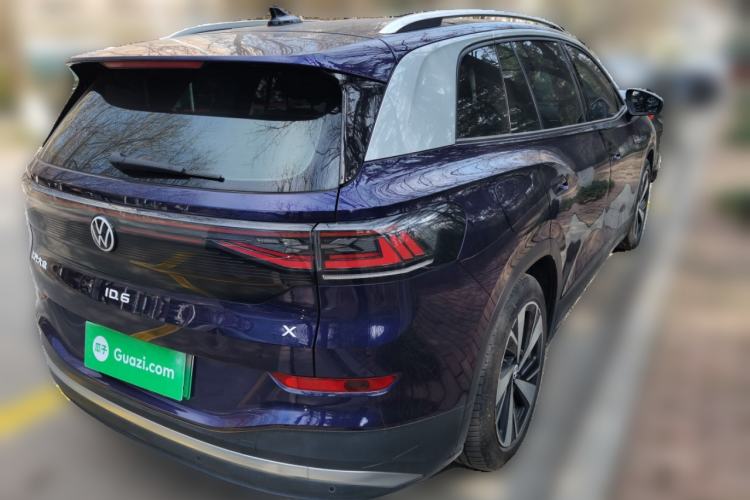 Used Volkswagen ID.6 X 2021 1st Edition ID. First Impression Edition Rear Right 45 Deg