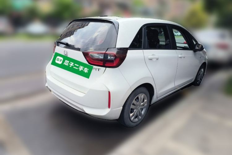 Used Honda Fit 2021 1.5L CVT Trend Edition Rear Right 45 Deg