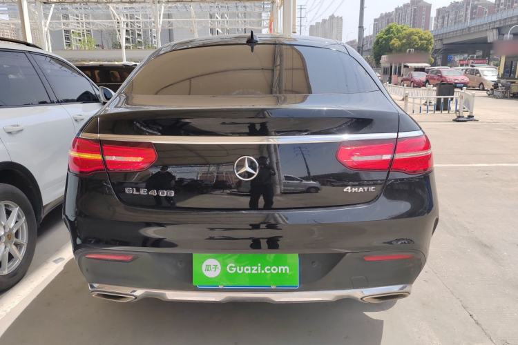 Used Mercedes-Benz GLE Coupe 2017 GLE 400 4MATIC Coupe SUV Rear