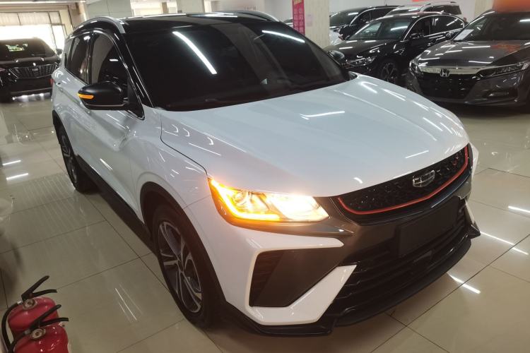 Used Geely Auto Coolray 2021 1.4T DCT Diamond Edition Front Right 45 Deg