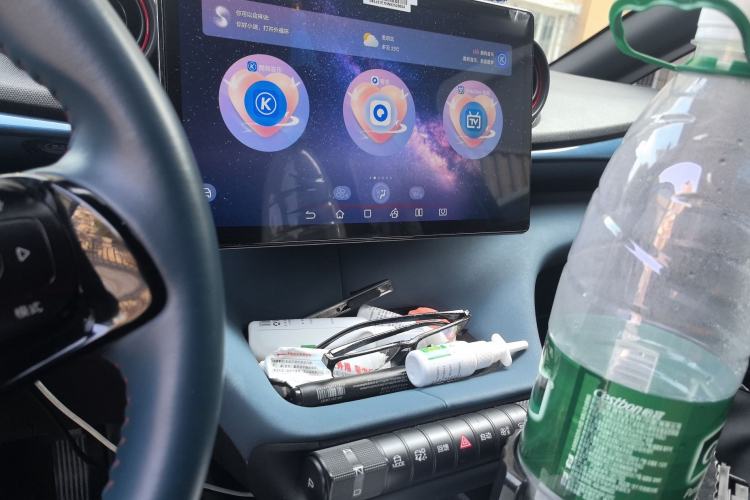 Used BYD Dolphin 2021 405 km Fashion Edition Audio And AC Panel