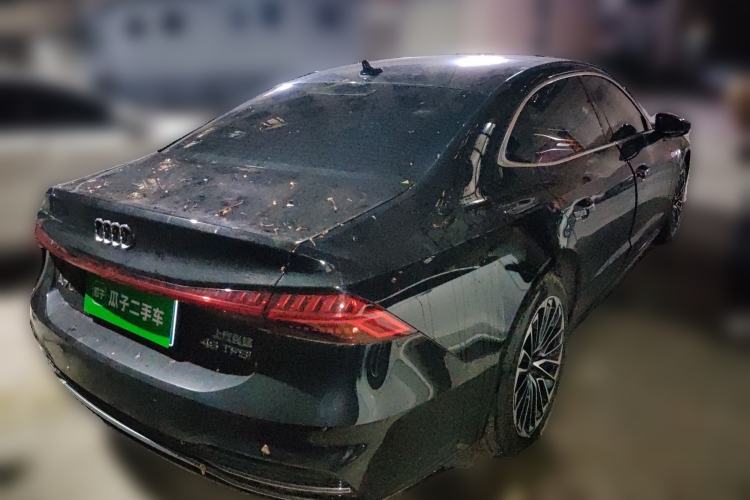 Used Audi A7L 2025 45 TFSI Luxury Edition Rear Right 45 Deg