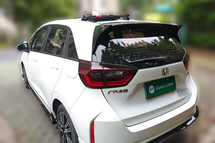 Used Honda Fit 2021 1.5L CVT Trend Edition Rear Left 45 Deg