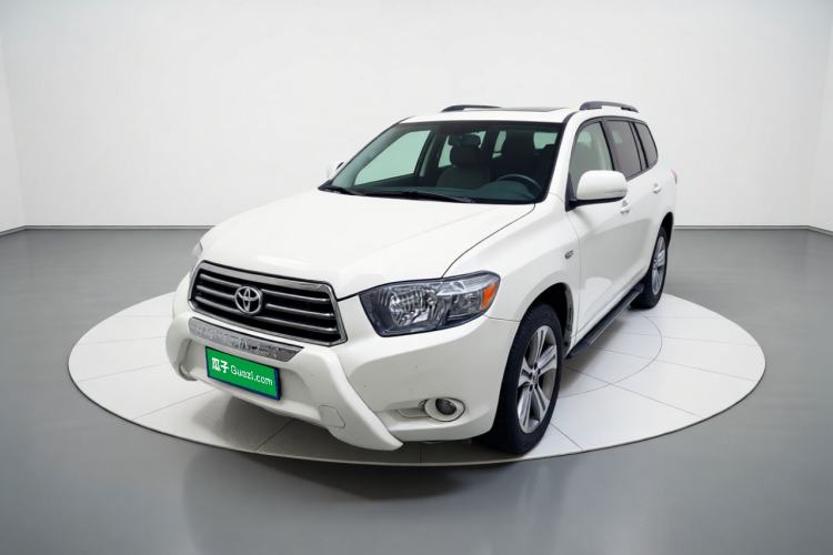 Used Toyota Highlander 2009 2.7L Two-Wheel Drive 7-Seater Luxury Edition Guazi used car, China used car export, Used car for sale, Used cars, Cheapest cars for sale