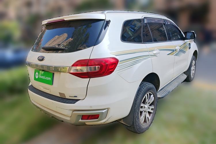 Used Ford Everest 2016 2.0T Gasoline Automatic 4x4 Luxury Edition Rear Right 45 Deg