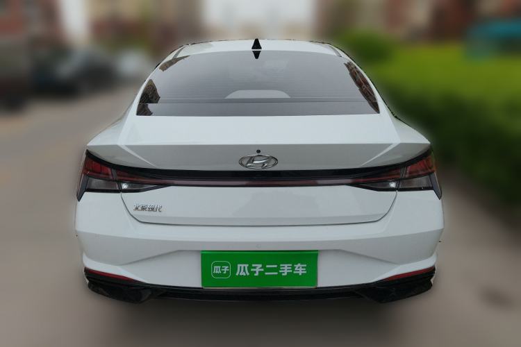 Used Hyundai Elantra 2022 1.5L CVT LUX Prestige Edition Rear