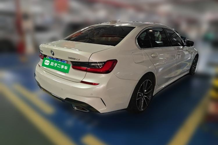 Used BMW 3 Series 2021 320Li M Sport Package Rear Right 45 Deg