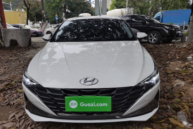 Used Hyundai Elantra 2022 1.5L CVT LUX Prestige Edition Front