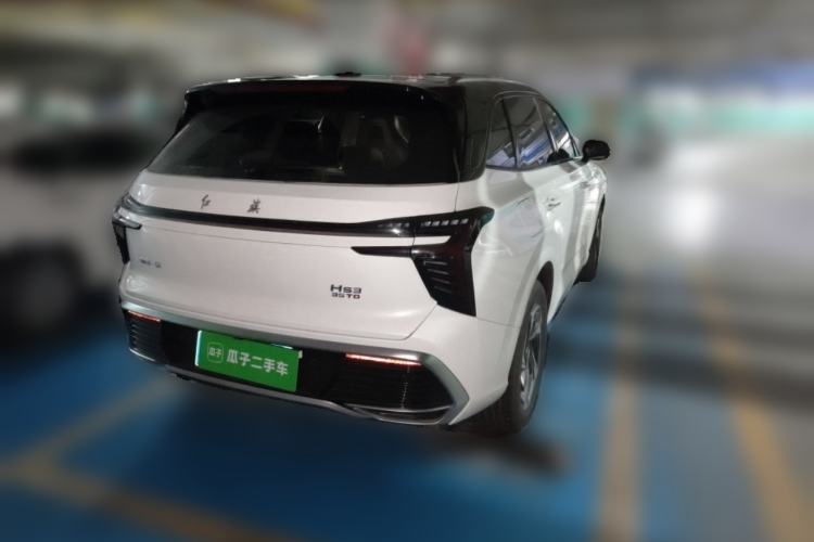 Used Hongqi HS3 2023 1.5T Two-Wheel Drive Shanwei Edition Rear Right 45 Deg