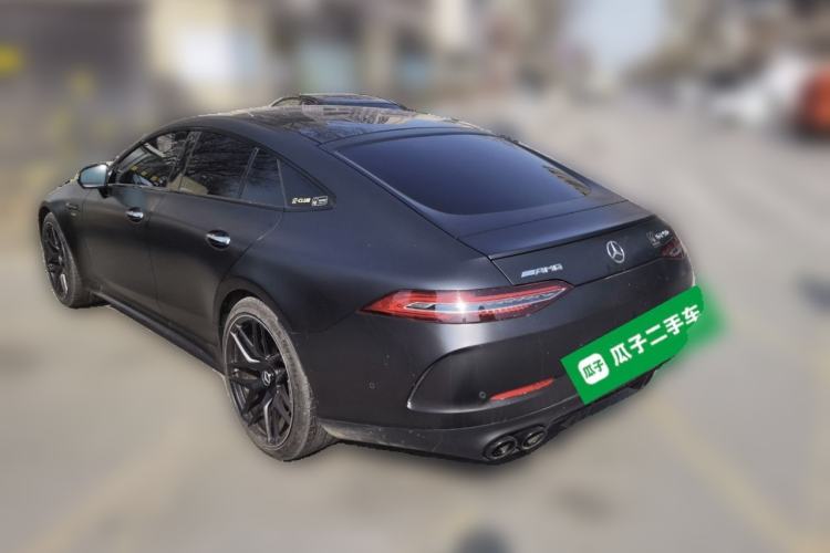 Used Mercedes-Benz AMG GT 2019 AMG GT 50 four-door sports car Rear Left 45 Deg