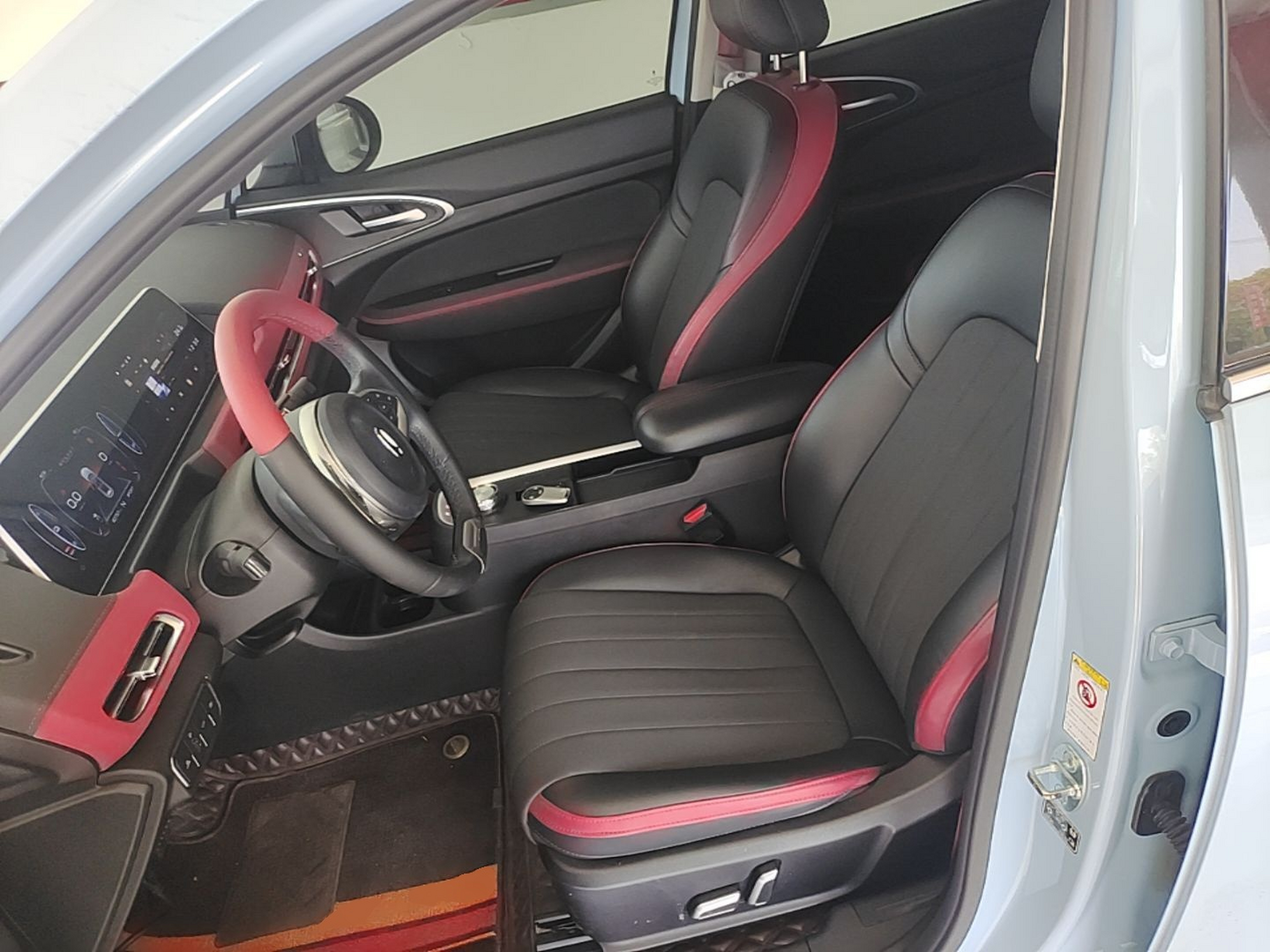 Avant de la voiture