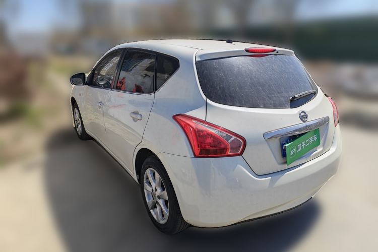 Used Nissan Tiida 2011 1.6L CVT Smart Version Rear Left 45 Deg