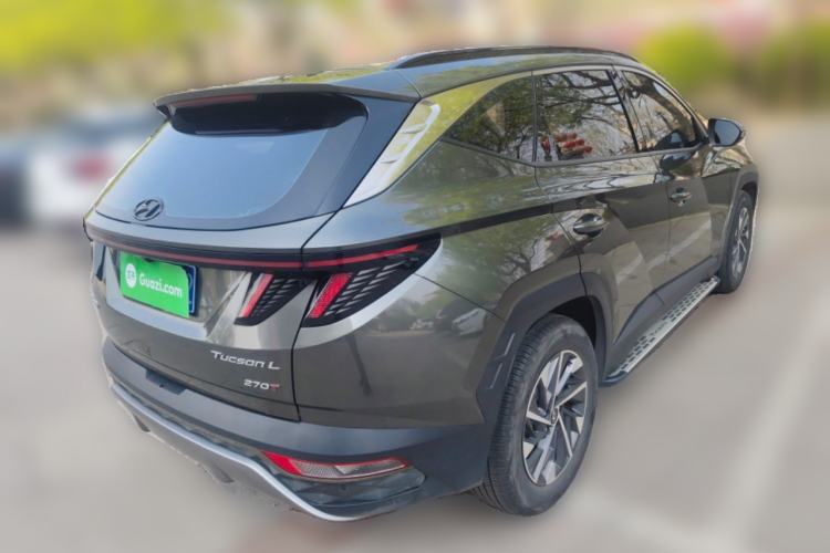 Used Hyundai Tucson 2023 Tucson L 1.5T Automatic Two-Wheel Drive GLX Elite Edition Rear Right 45 Deg