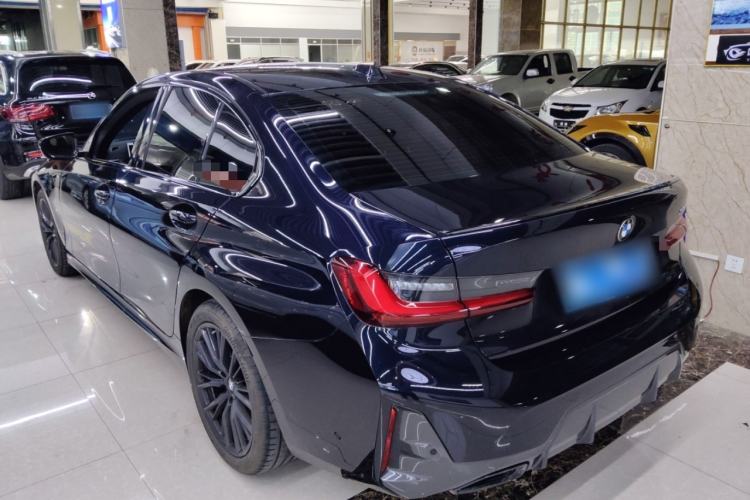 Used BMW 3 Series 2024 325i M Sport Night Edition Package Rear Left 45 Deg