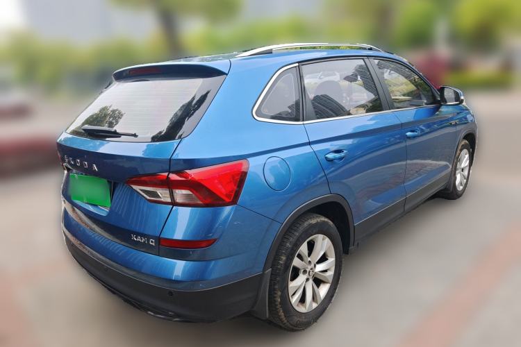 Used Skoda Kamiq 2018 1.5L Manual Standard Edition China VI Rear Right 45 Deg