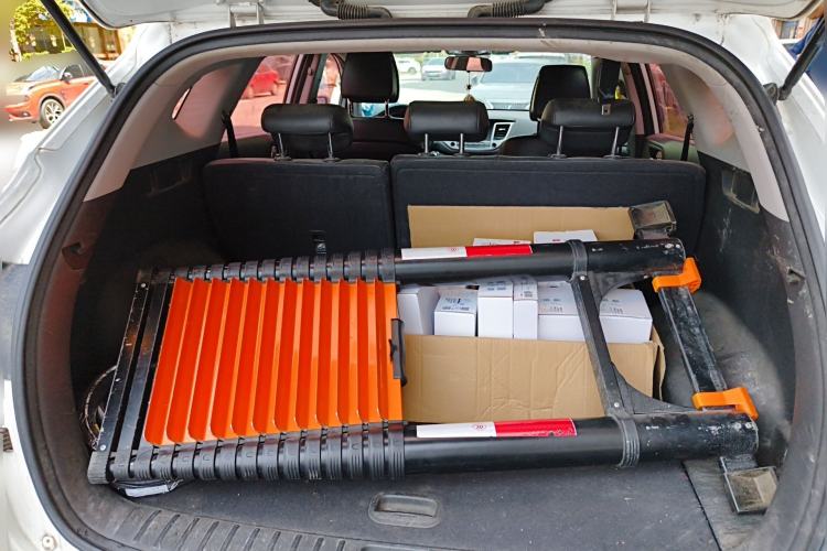 Used Hyundai Tucson 2015 1.6T Dual-Clutch Two-Wheel-Drive Smart Model Trunk