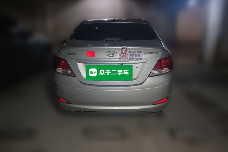 Used Hyundai Verna (older generation) 2010 Sedan 1.4L Manual Comfort GS Rear