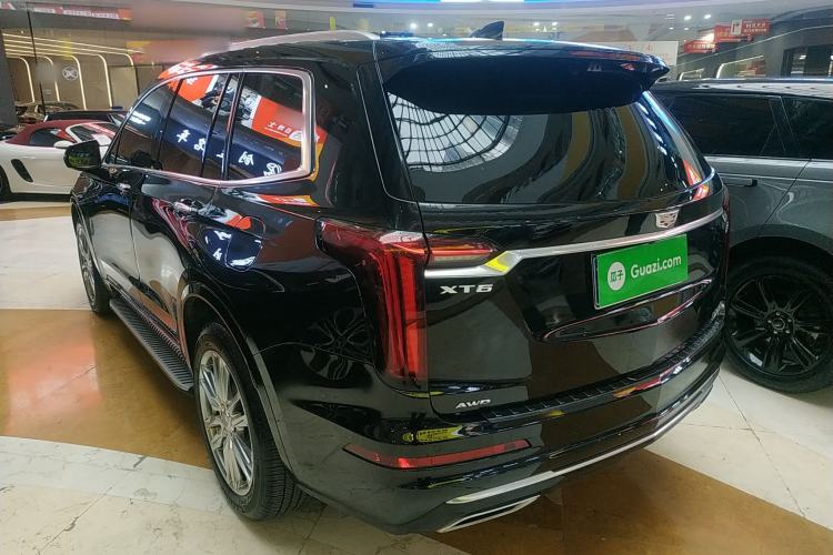 Used Cadillac XT6 2022 2.0T Six-Seater Four-Wheel Drive Luxury Version Rear Left 45 Deg