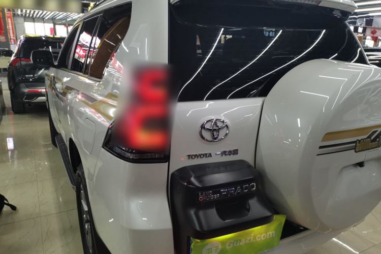 Used Toyota Prado 2018 3.5L Automatic TX-L with Rear-Mounted Spare Tire Rear Left 45 Deg