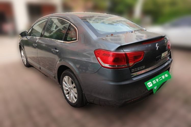 Used Citroen C-Quatre 2012 Sedan 1.6L Automatic Prestige Model Rear Left 45 Deg