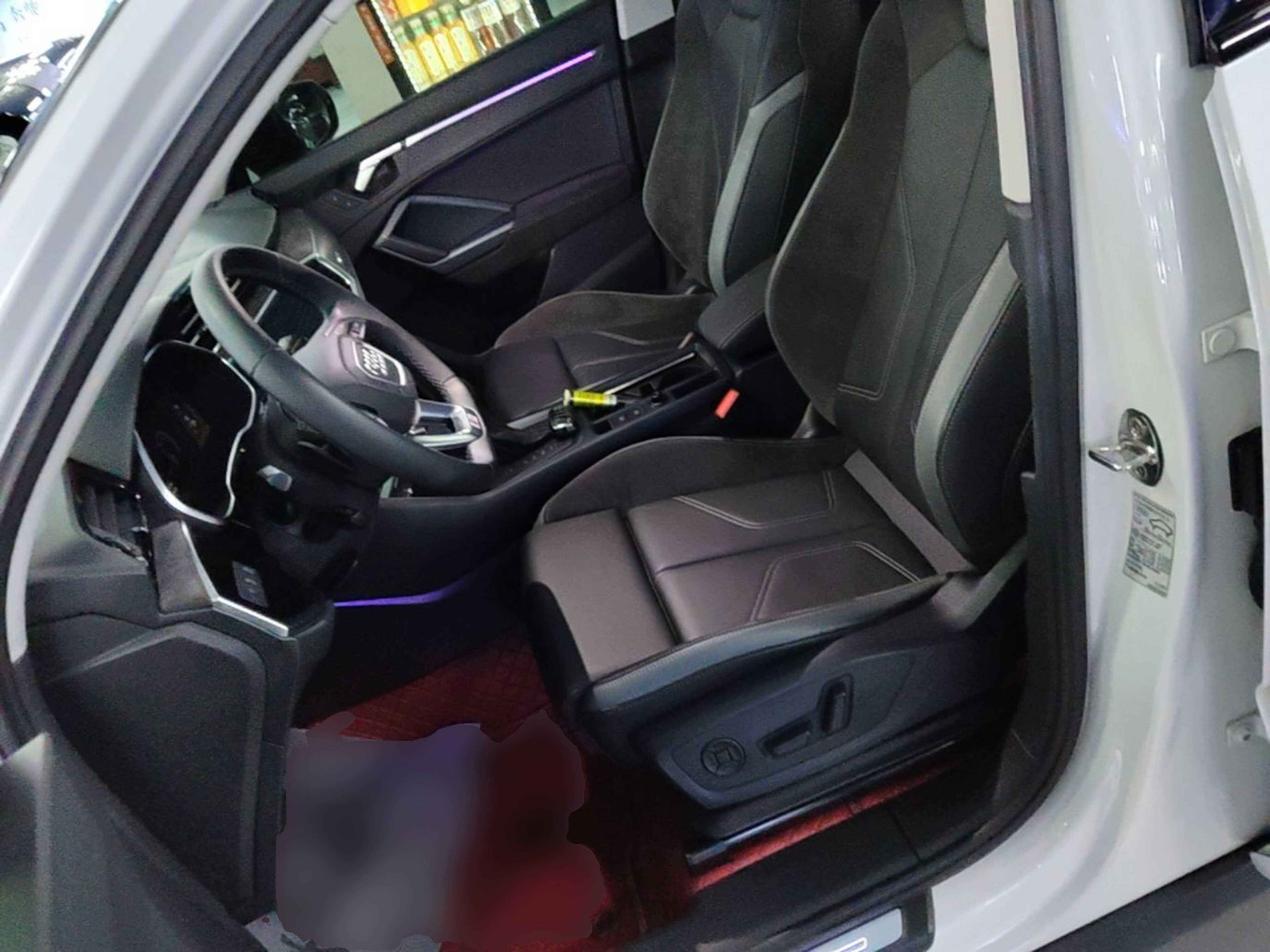 Avant de la voiture