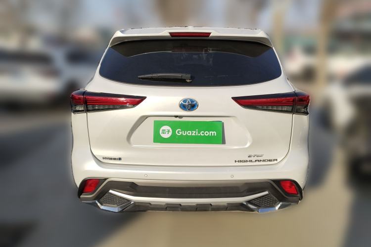 Used Toyota Highlander 2022 Dual-Engine 2.5L Four-Wheel Drive Prestige Version 7 Seats Rear