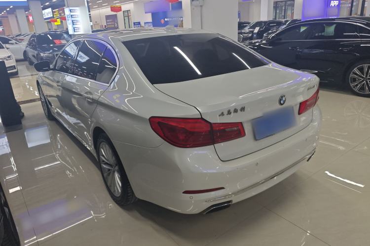 Used BMW 5 Series 2019 530Li Leading Model Luxury Package Rear Left 45 Deg