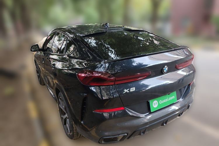 Used BMW X6 2022 Second Facelift xDrive40i M Sport Package Rear Left 45 Deg