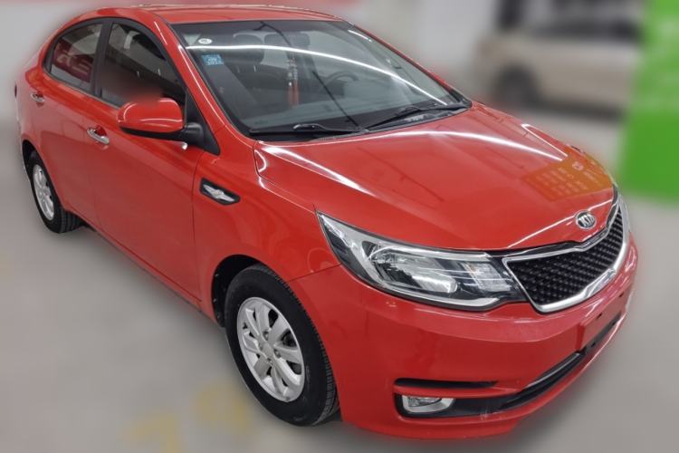 Used Kia K2 2015 Sedan 1.4L Automatic GLS Front Right 45 Deg